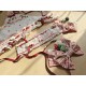 Yolanda Cranberry And Four-Leaf Clover JSK(Reservation/Full Payment Without Shipping)